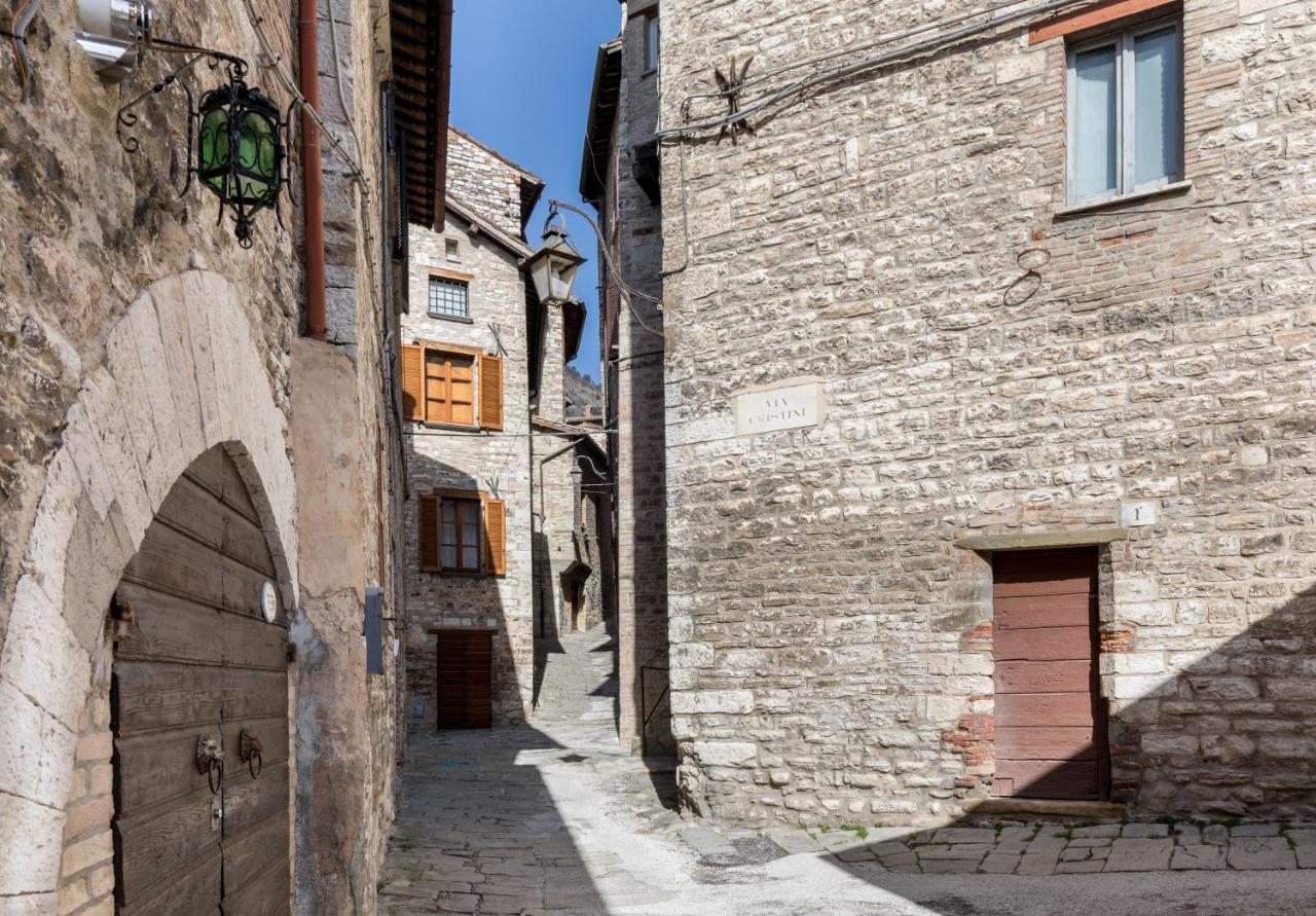 Apartament Dimora Casina Dell'Abbondanza Gubbio Zewnętrze zdjęcie